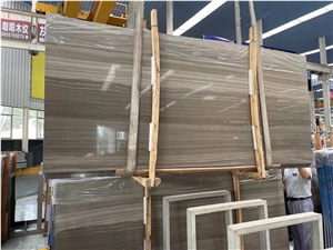 ATHEN WOODEN  GREY  MARBLE SLABS　TILES